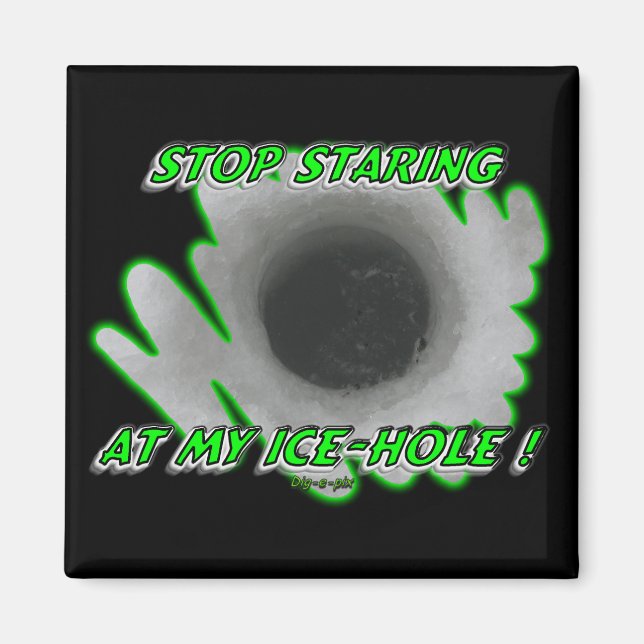 Ice Hål Magnet (Framsidan)