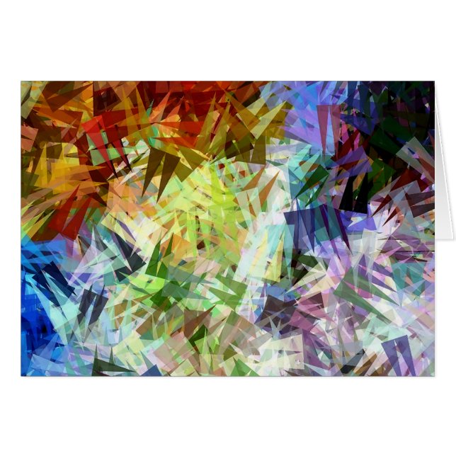 ICE HÄLSNING Card Hälsningskort (Framsidan Horizontal)