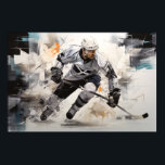 Ice Hockey Action Sport Painting Abstrakt Art Deco Poster<br><div class="desc">Ice Hockey Action Sport Painting Abstrakt Art Decor. En fantastisk-målarteckning som innehåller utmanande och perfektionistiska idéer.</div>