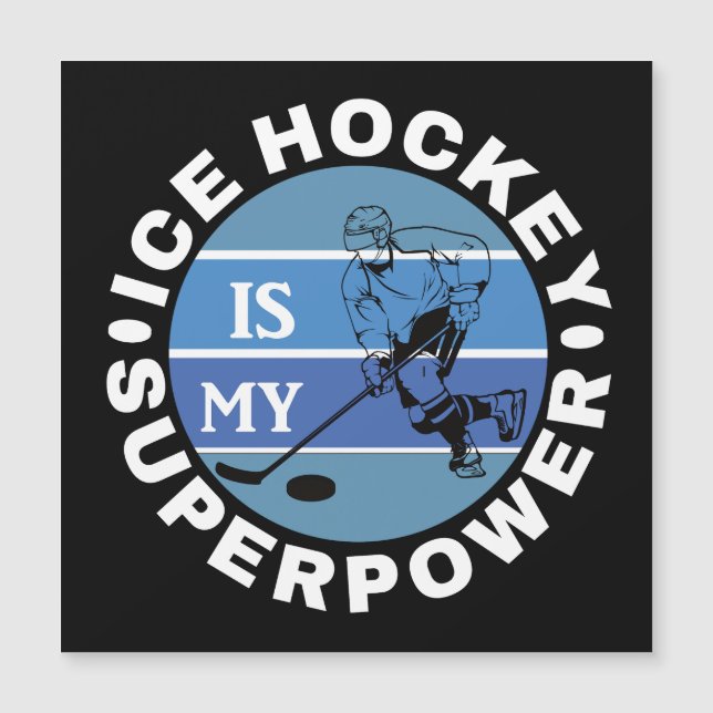 Ice Hockey är min supermakt (Framsida)
