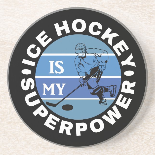 Ice Hockey är min supermakt Underlägg (Framsidan)