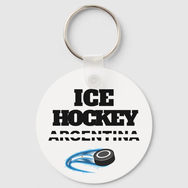 ICE HOCKEY ARGENTINA KEYCHAIN NYCKELRING (Framsida)