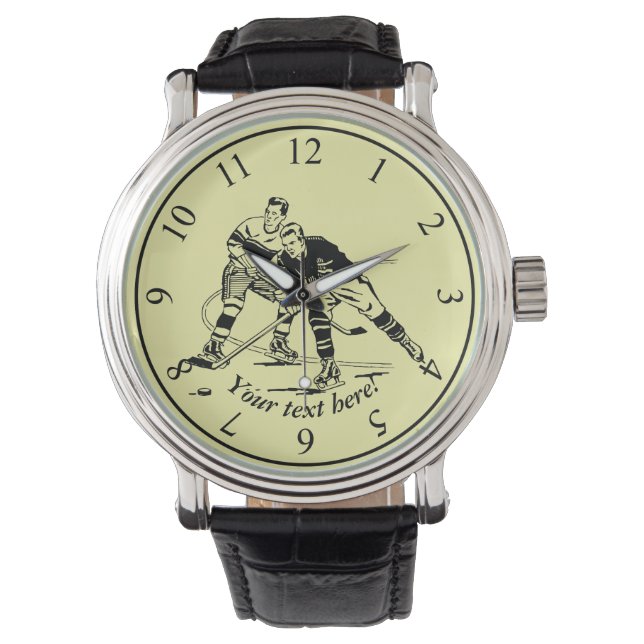 Ice hockey armbandsur (Framsida)