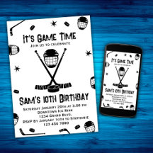 Ice Hockey Birthday Investigation, Ice-Hockey Part