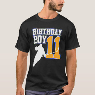 Ice Hockey Boy 11th Birthday Sports Player Coach G T Shirt