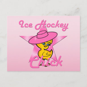 Ice Hockey Chick #8 Vykort