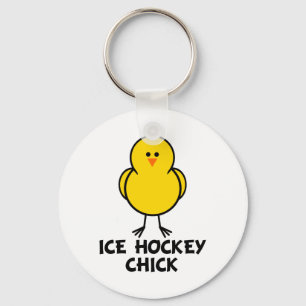 Ice Hockey Chick Nyckelring