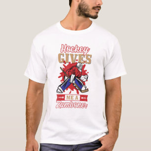 Ice Hockey Coach Ice Hockey Player Ice Hockey Stic T Shirt