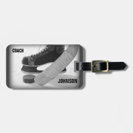 Ice Hockey Coach Tack Bagagebricka