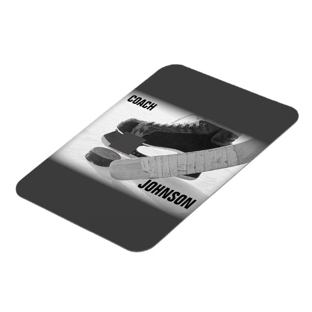 Ice Hockey Coach Tack Magnet (Vänstra Sidan)