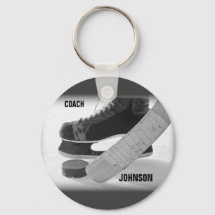 Ice Hockey Coach Tack Nyckelring