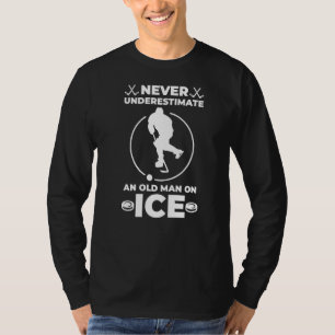 Ice Hockey for Old Ice Hockey Fläkt T Shirt