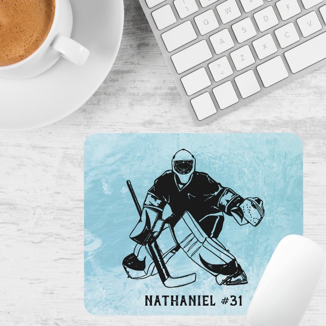 Ice Hockey Goal Keeper Monogram Musmatta (Skapare uppladdad)