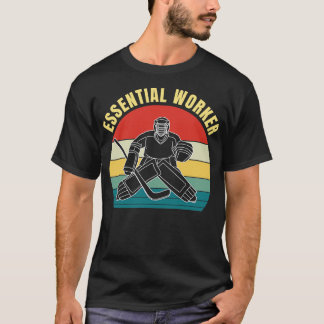 Ice Hockey Goalie Goalkeeper Funny T Shirt