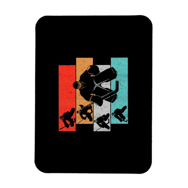 Ice Hockey Goalie Hockey Player Magnet (Vertikal)