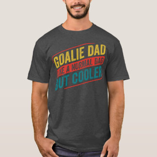Ice Hockey Goalie Pappa Goalkeeper Far T Shirt