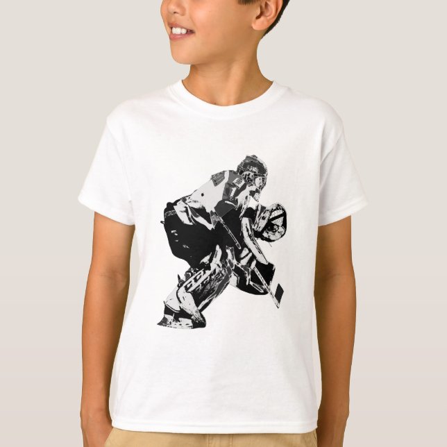 Ice Hockey Goalie - Winter Sports T-shirt (Framsida)