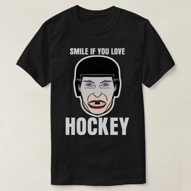 Ice Hockey Hockey Joke Ice Hockey Player T Shirt (Design framsida)
