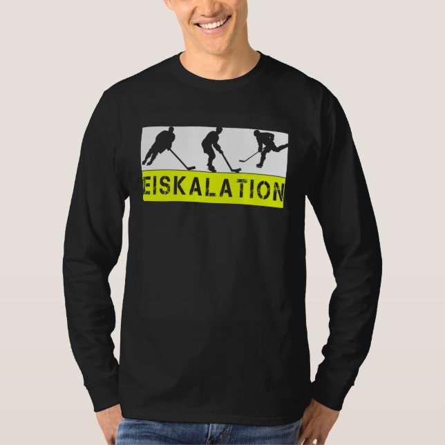 Ice hockey ice hockey player fan coach  idea t shirt (Framsida)