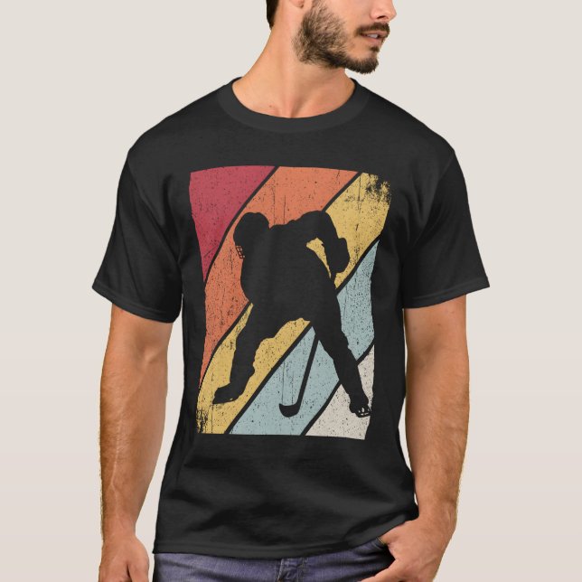 Ice Hockey Ice Hockey Sport Puck Ice Hockey Team T Shirt (Framsida)