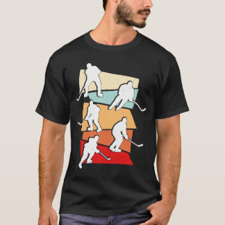Ice Hockey Ice Skater Player Sport Älskare Ice Hoc T Shirt