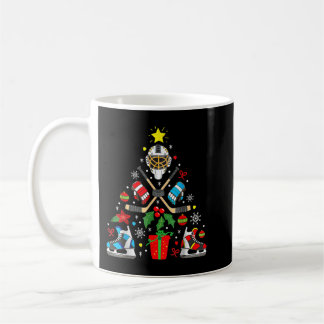 Ice Hockey jul Ornament Träd Funny Julafton Boys Kaffemugg