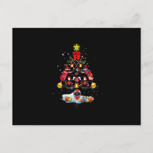 Ice Hockey jul Ornament Träd Funny Julafton Spor Vykort