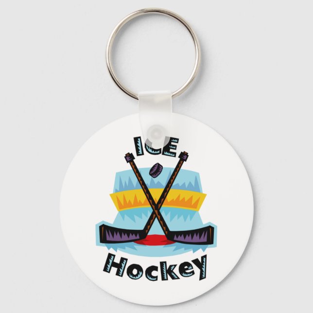 Ice Hockey Keychains Nyckelring (Framsida)