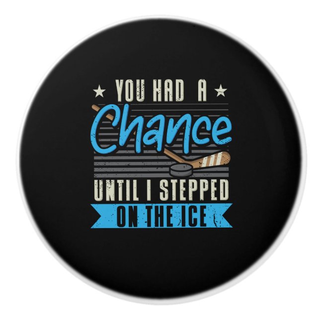 Ice Hockey Knopp (Framsidan)