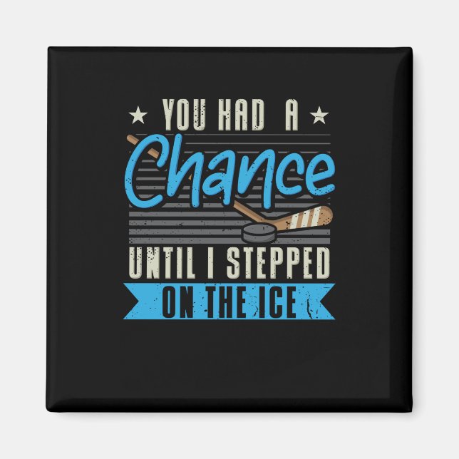 Ice Hockey Magnet (Framsidan)