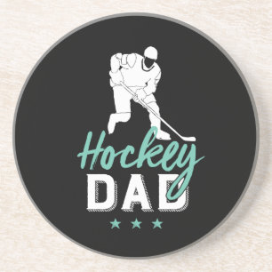 Ice Hockey Pappa Proud Far från Sports Player Son Underlägg