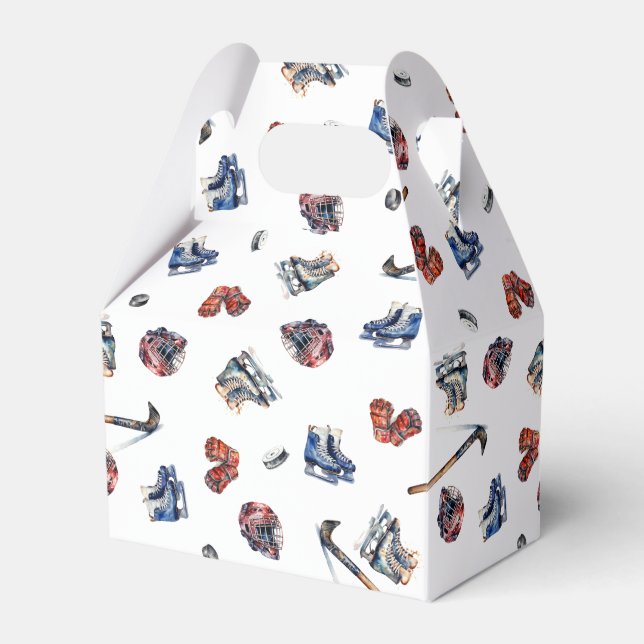 Ice-Hockey Party favors Ice Hockey Tack Presentaskar (Framsidan Sidan)