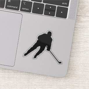 Ice hockey Player - dekaler (svart)