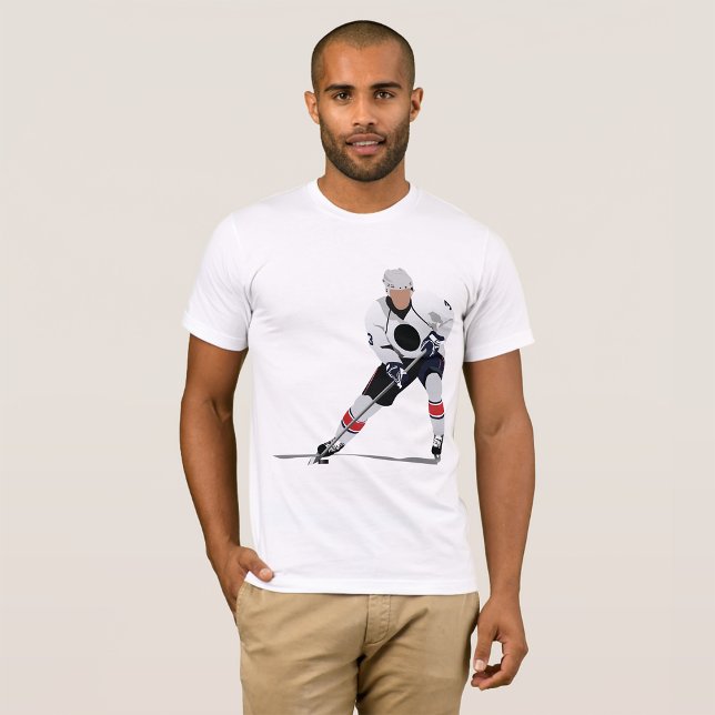 Ice Hockey Player Manar T-Shirt (Skapare uppladdad)