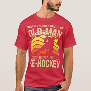 Ice Hockey Player Manar Women underskattar aldrig T Shirt