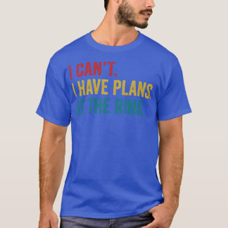 Ice Hockey Player planerar vid Rink Ice Hockey Coa T Shirt