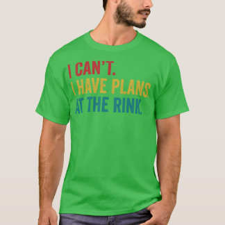 Ice Hockey Player planerar vid Rink Ice Hockey Coa T Shirt