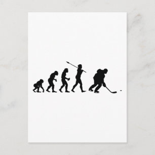 Ice Hockey Player Vykort