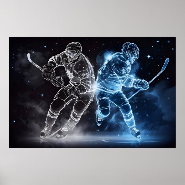 Ice Hockey Poster (Framsidan)