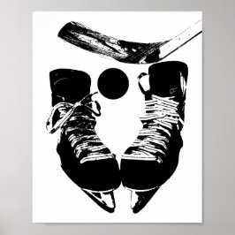 Ice Hockey Poster utskrift av moderna sportar