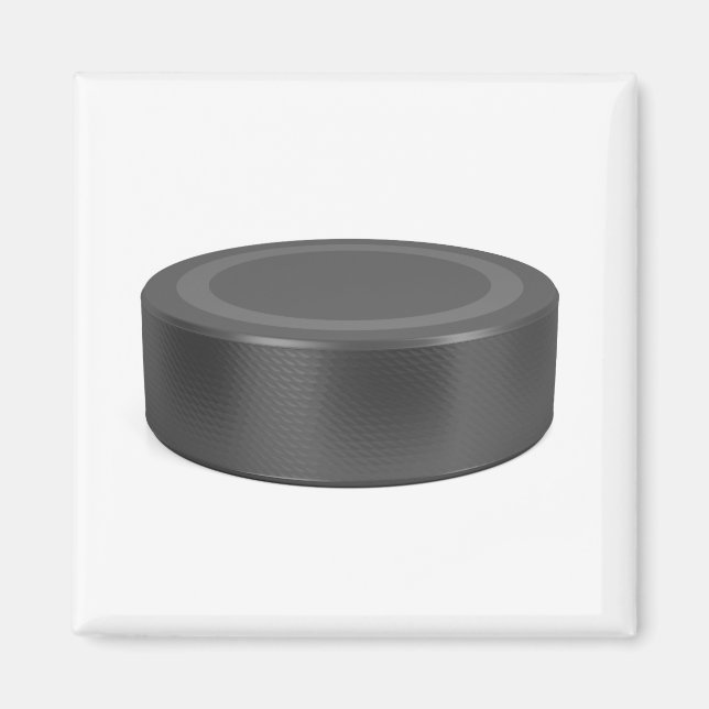 Ice hockey puck magnet (Framsidan)