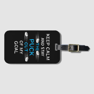 Ice Hockey Puck Play Ice Hockey Winter Team Sport Bagagebricka