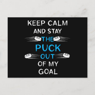Ice Hockey Puck Play Ice Hockey Winter Team Sport Vykort