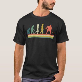 Ice Hockey Retro-utveckling för Hockey Player T Shirt