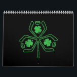 Ice Hockey Shamrock Klöver St patricks day Player Kalender<br><div class="desc">Ice Hockey Shamrock Klöver St patricks day Player</div>