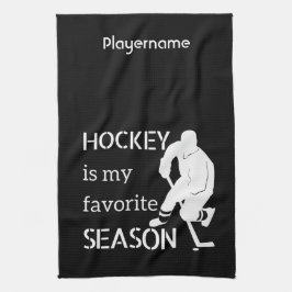 Ice hockey skate towel - Favorite-säsong Kökshandduk