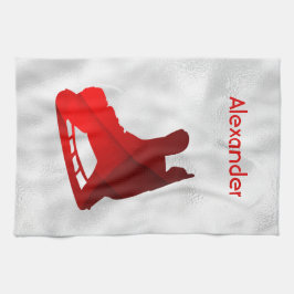 Ice Hockey skate townred Kökshandduk