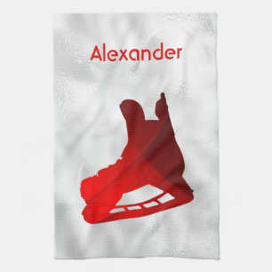 Ice Hockey skate townred Kökshandduk