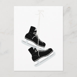 Ice Hockey Skates Vykort