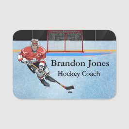 Ice Hockey Sports Design Namn bricka Namnbricka